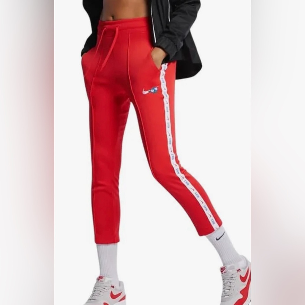Nike Women’s Red Track Pants - Size L